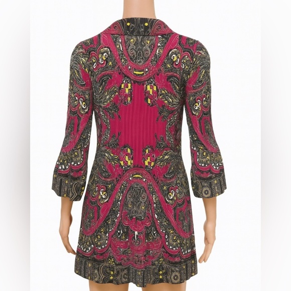 Alfani Women's Plus Size 16 Paisley Tunic Blouse 3/4 Sleeve Multicolor - Picture 8 of 8